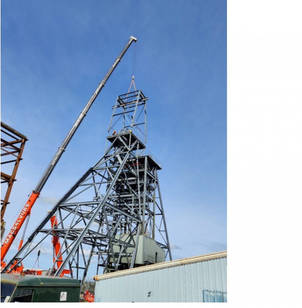20230518 Headframe Gallows Removal.1024x0